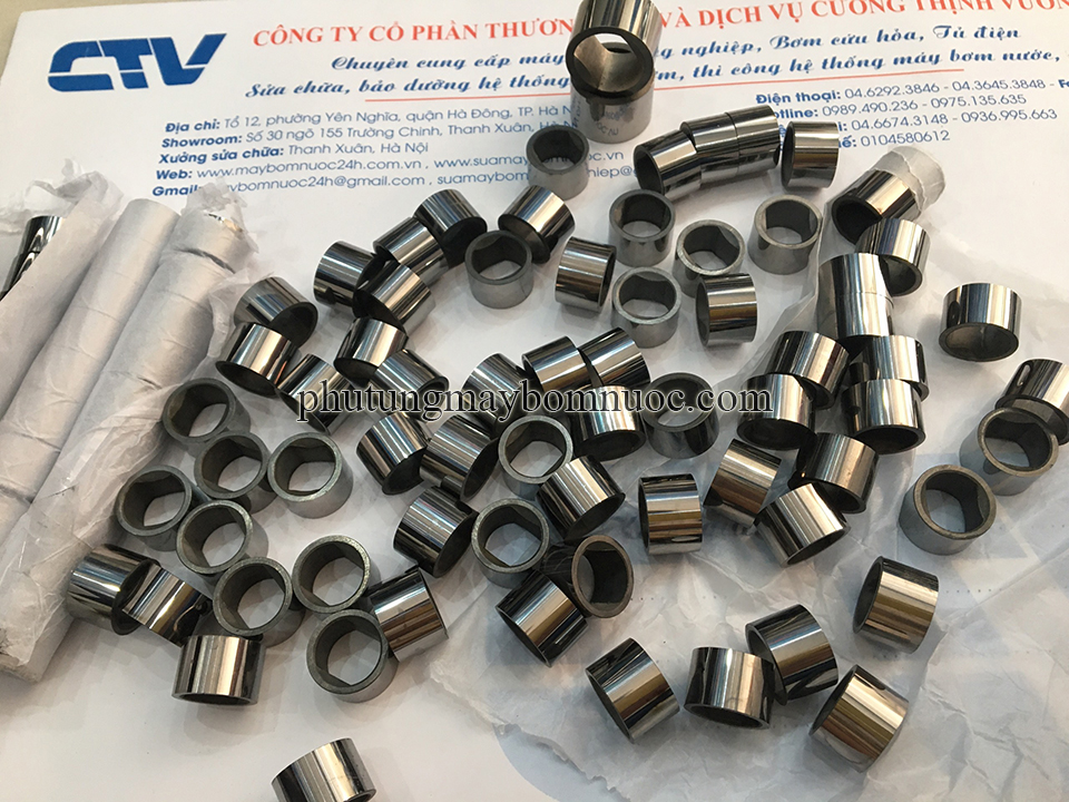 Bạc đá bơm, bạc dẫn hướng máy bơm trục đứng