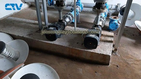 Cung cấp và thay thế phụ kiện máy bơm nước Grundfos