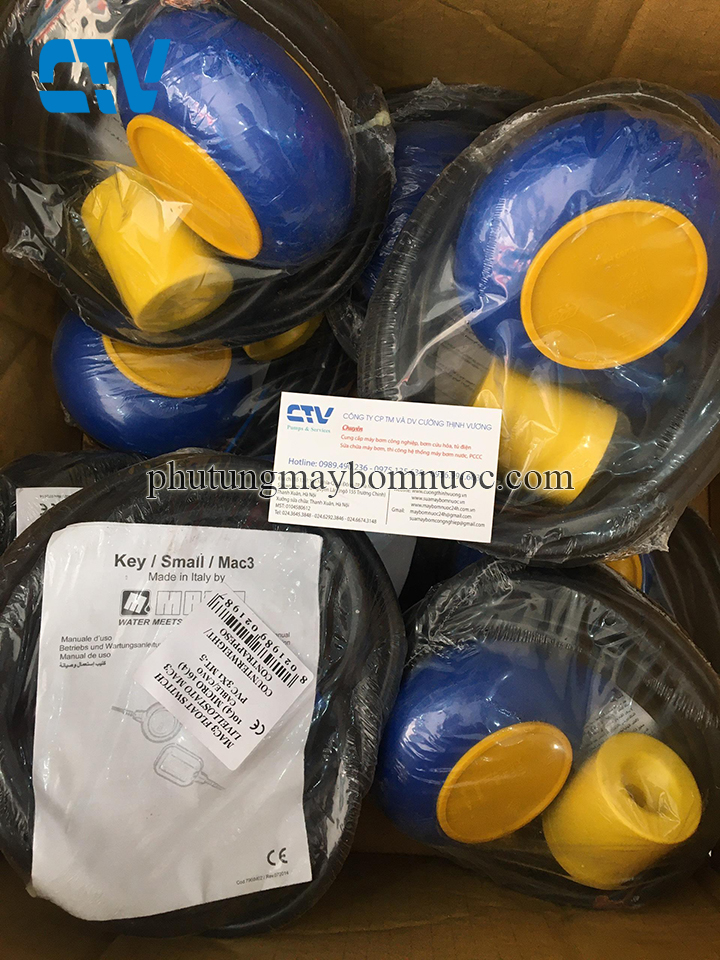 Phao điện máy bơm chống tràn, chống cạn