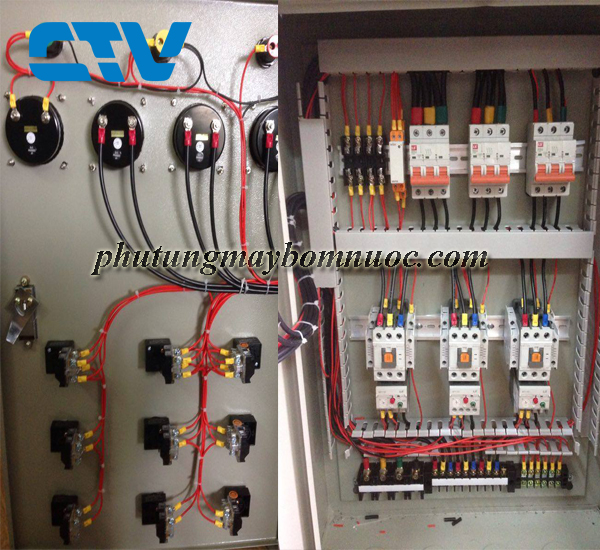 Thiết kế tủ điện điều khiển hệ thống máy bơm nước