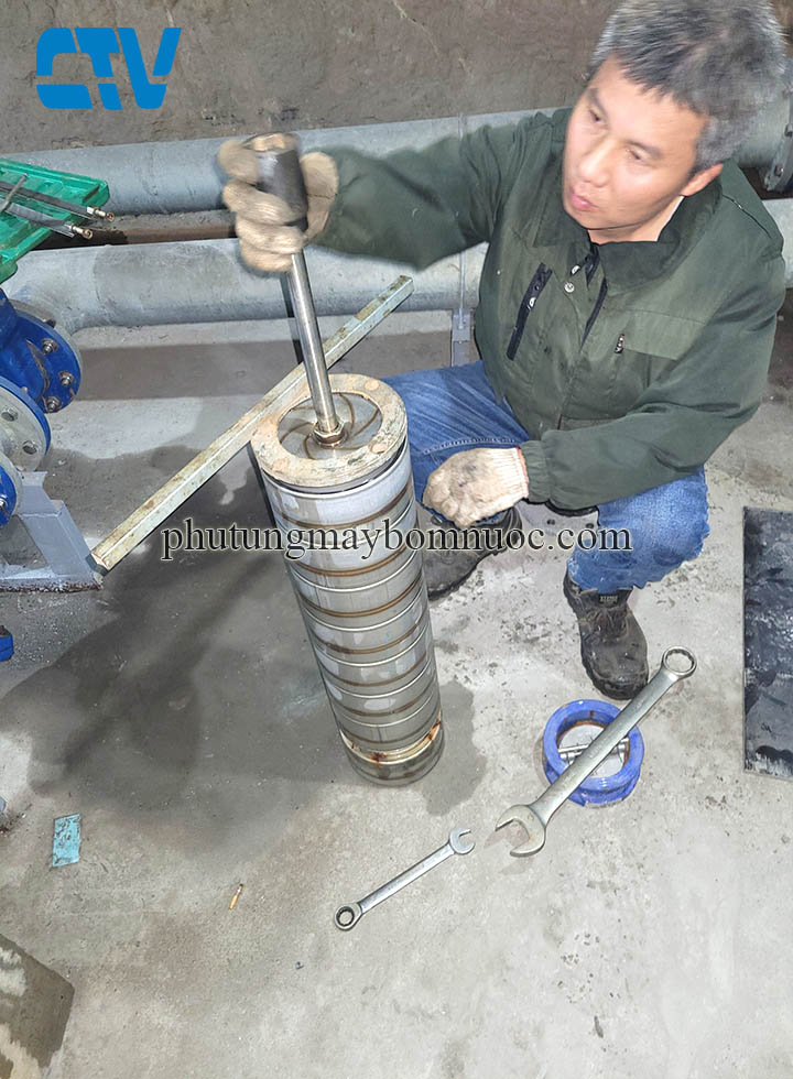 Vệ sinh, bảo dưỡng buồng bơm trục đứng