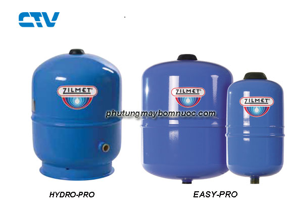 Bình tích áp Zilmet 50 Lít (kiểu nằm)