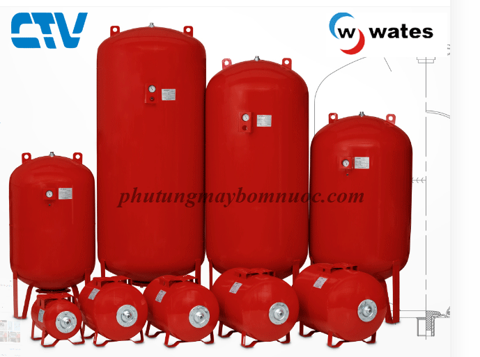Bình tích áp Wates 24 Lít 10 bar