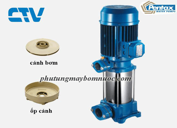 Cánh, Ốp Bơm Trục Đứng Pentax U7V-350/7T 3,5HP 2,6KW