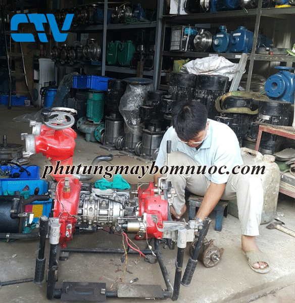 Dịch vụ sửa chữa máy bơm xăng Tohatsu tại Xưởng Cường Thịnh Vương