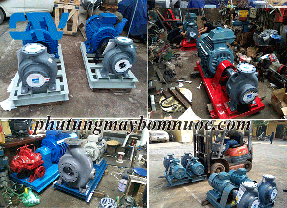 Cho thuê máy bơm trục rời uy tín, giá rẻ tại Hà Nội