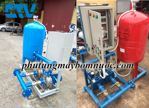 Thiết kế hệ thống máy bơm tăng áp tại xưởng Cường Thịnh Vương