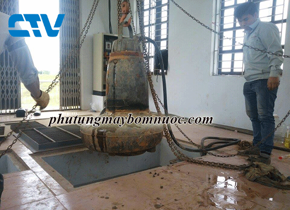 Lắp máy bơm chìm nước thải tại các nhà máy, khu công nghiệp