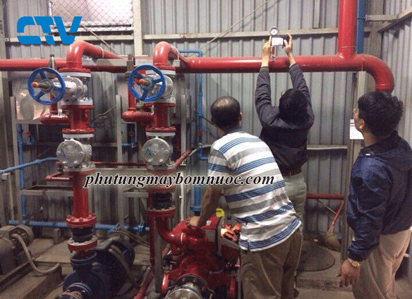 Đơn vị thi công lắp đặt máy bơm PCCC