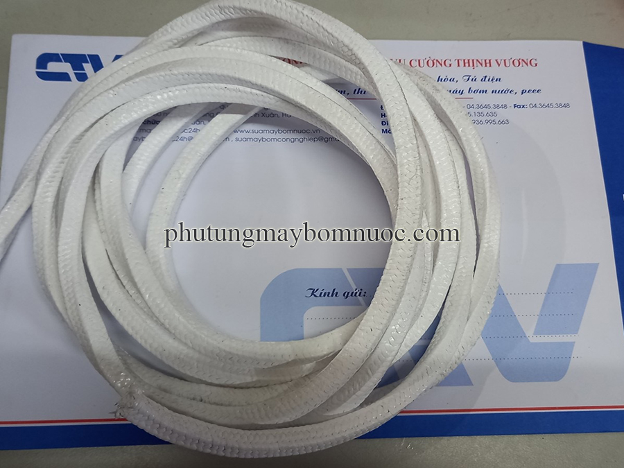 Sợi túp làm kín máy bơm Size 10 mm