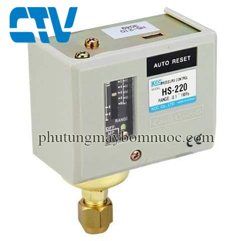 Công tắc áp suất Auto Reset Autosigma HS-220