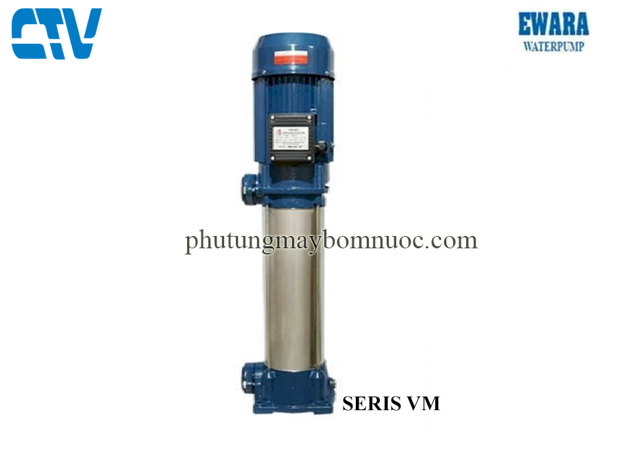 Ewara VM 2 - 9 x 9 - Máy bơm trục đứng cánh nhựa Ewara