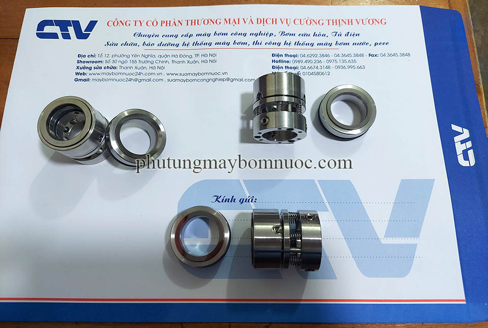 Phớt máy bơm nước công nghiệp, phớt bơm chân không