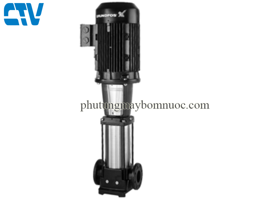 Bơm trục đứng đa tầng cánh Grundfos CR 32/5,5Kw