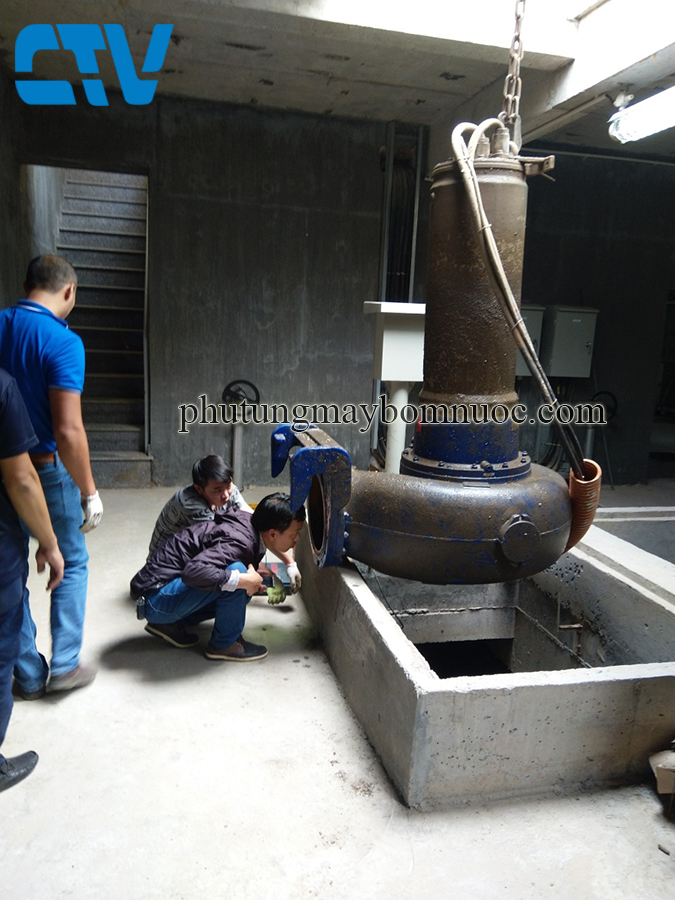 Quy trình bảo dưỡng máy bơm chìm nước thải Tsurumi
