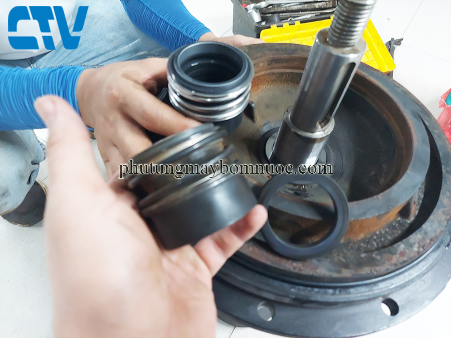 Địa chỉ thay phớt máy bơm công nghiệp uy tín, chuyên nghiệp tại Hà Nội